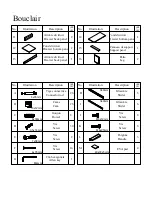 Preview for 2 page of Bouclair 9396925 Assembly Instructions Manual