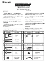 Bouclair 9397387 Assembly Instructions предпросмотр