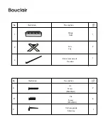 Предварительный просмотр 2 страницы Bouclair 9397619 Assembly Instructions