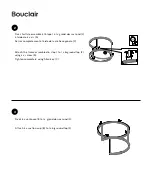 Предварительный просмотр 3 страницы Bouclair 9397688 Assembly Instructions Manual