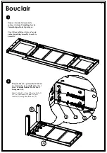 Preview for 2 page of Bouclair 9398564 Assembly Instructions