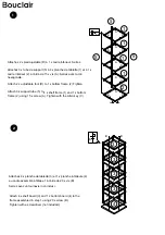 Предварительный просмотр 2 страницы Bouclair 9399411 Assembly Instructions