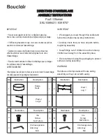 Bouclair 9399431 Assembly Instructions preview