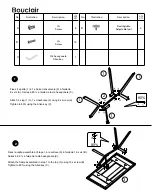 Предварительный просмотр 2 страницы Bouclair 9399585 Assembly Instructions