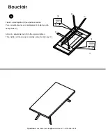 Предварительный просмотр 3 страницы Bouclair 9399585 Assembly Instructions