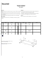 Bouclair 9400271 Assembly Instructions preview