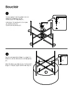 Предварительный просмотр 2 страницы Bouclair 9400341 Assembly Instructions