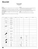 Bouclair 9400411 Assembly Instructions предпросмотр