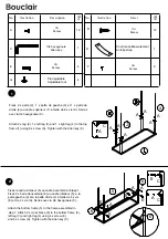 Предварительный просмотр 2 страницы Bouclair 9400451 Assembly Instructions