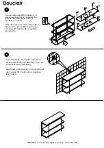 Preview for 3 page of Bouclair 9400454 Assembly Instructions