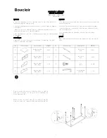 Bouclair 9401780 Assembly Instructions предпросмотр