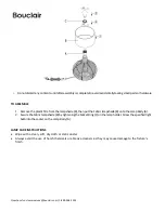 Preview for 2 page of Bouclair 9402229 Assembly Instructions