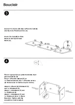 Предварительный просмотр 4 страницы Bouclair 9403335 Assembly Instructions Manual