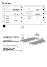 Предварительный просмотр 2 страницы Bouclair 9403340 Assembly Instructions