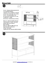 Предварительный просмотр 9 страницы Bouclair 9403943 Assembly Instructions Manual