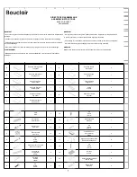 Предварительный просмотр 1 страницы Bouclair BUFFET 9399408 Assembly Instructions