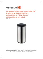 Предварительный просмотр 1 страницы BOULANGER essentielb 30L inox User Manual