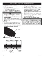 Preview for 38 page of Boulevard DVLL48LP Installation Instructions And Owner'S Manual