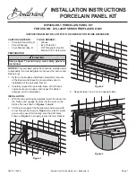 Предварительный просмотр 1 страницы Boulevard DVP48SLKR-1 Installation Instructions