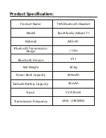 Preview for 3 page of Boult Audio AIRBASS Y1 User Manual