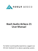 Boult Audio Airbass Z1 User Manual предпросмотр