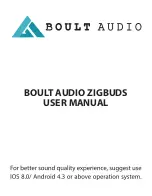 Предварительный просмотр 1 страницы Boult Audio Boult Audio ZigBuds Operation Instructions Manual