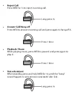 Предварительный просмотр 5 страницы Boult Audio PROBASS MUSEBUDS User Manual