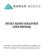 Boult Audio SOULPODS User Manual предпросмотр