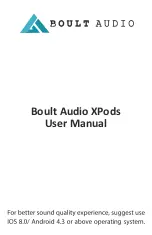 Предварительный просмотр 1 страницы Boult Audio XPods User Manual