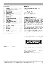 Preview for 3 page of Boulter Buderus Benchmark 600 Series Installation And Servicing Instruction