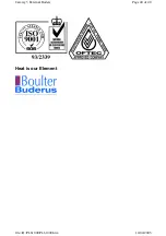 Предварительный просмотр 40 страницы Boulter Buderus Camray 5 Installation & Maintenance Manual