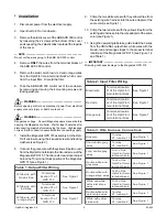 Предварительный просмотр 2 страницы Boumatic Opti-Flo II Installation Instructions Manual