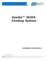 Boumatic Xpedia 360IX Installation Instructions Manual preview