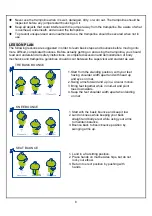 Preview for 9 page of BOUNCE MASTER 201806 Assembly, Installation, Care, Maintenance, And Use Instructions