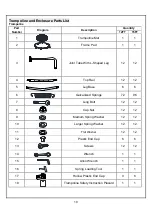 Preview for 11 page of BOUNCE MASTER 201806 Assembly, Installation, Care, Maintenance, And Use Instructions