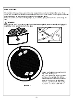 Preview for 19 page of BOUNCE MASTER 201806 Assembly, Installation, Care, Maintenance, And Use Instructions