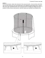 Предварительный просмотр 26 страницы BouncePro TR-0202-96 Assembly, Installation, Care,  Maintenance And User Instructions