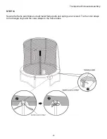 Предварительный просмотр 27 страницы BouncePro TR-0202-96 Assembly, Installation, Care,  Maintenance And User Instructions