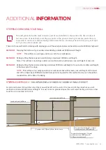 Preview for 13 page of Boundaryline ELITEWALL DuraPanel Manual To Installing