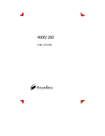 Предварительный просмотр 1 страницы Boundless 4000/260 User Manual