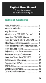 Preview for 3 page of Boundless CFC Lite User Manual