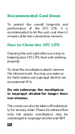 Preview for 12 page of Boundless CFC Lite User Manual