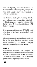 Preview for 14 page of Boundless CFC Lite User Manual