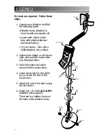 Preview for 4 page of Bounty Hunter Archeology Specialist Tracker II Owner'S Manual