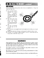 Preview for 11 page of Bounty Hunter Challenger Owner'S Manual