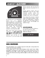 Preview for 8 page of Bounty Hunter Fortune Hunter Owner'S Manual