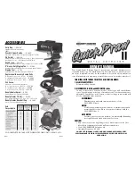 Bounty Hunter Quick Praw II Owner'S Manual preview