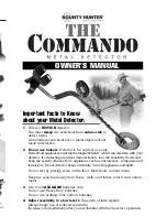 Bounty Hunter The Comando Owner'S Manual preview