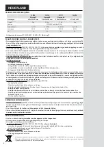 Preview for 8 page of Bourgeat 731109 Instructions For Use And Maintenance Manual