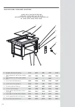 Предварительный просмотр 66 страницы Bourgeat 851022 Instructions For Use And Maintenance Manual